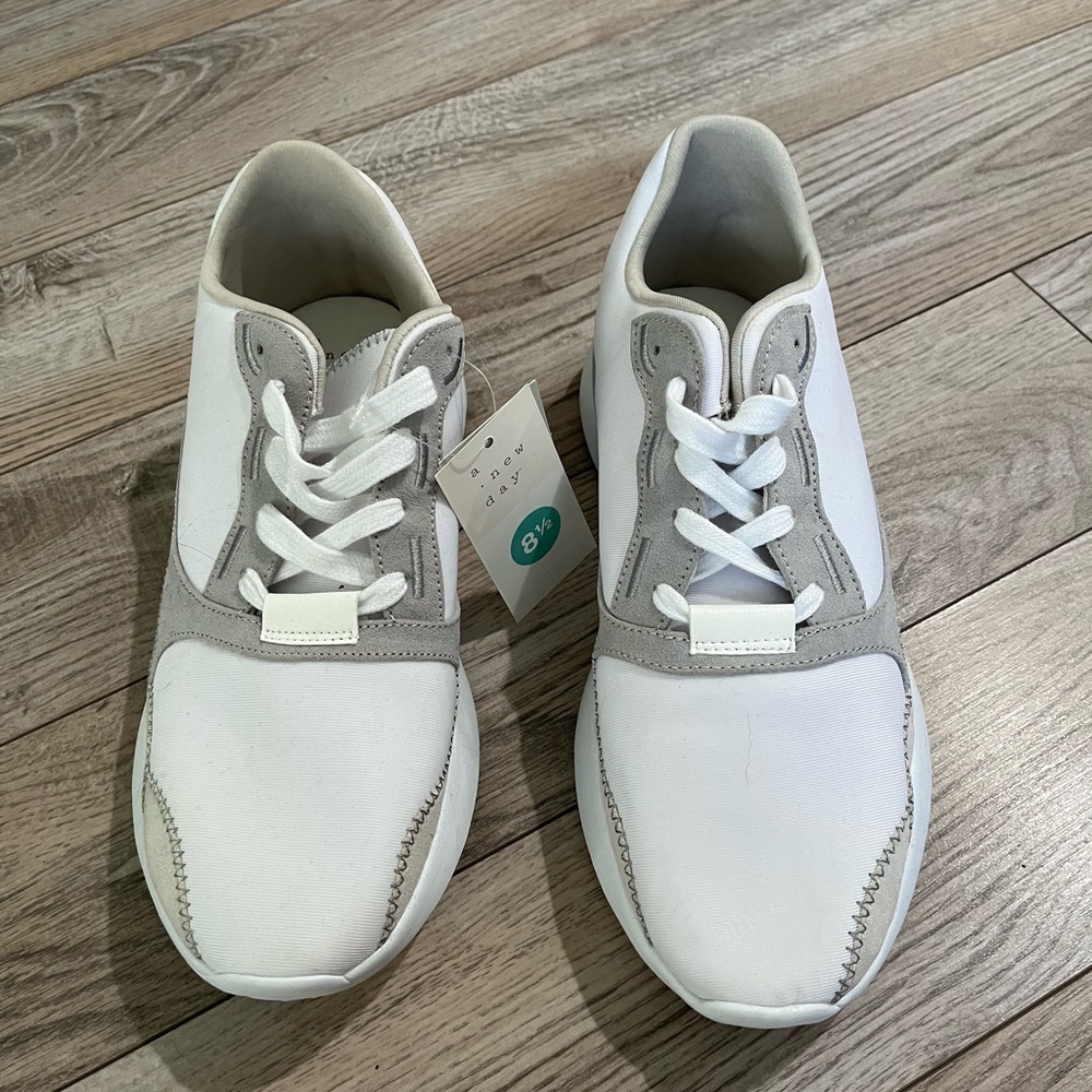 White and grey A New Day sneakers